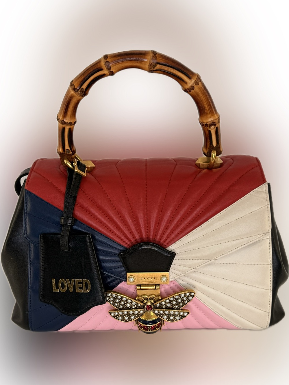 Gucci Queen Margaret Bamboo Handle Bag